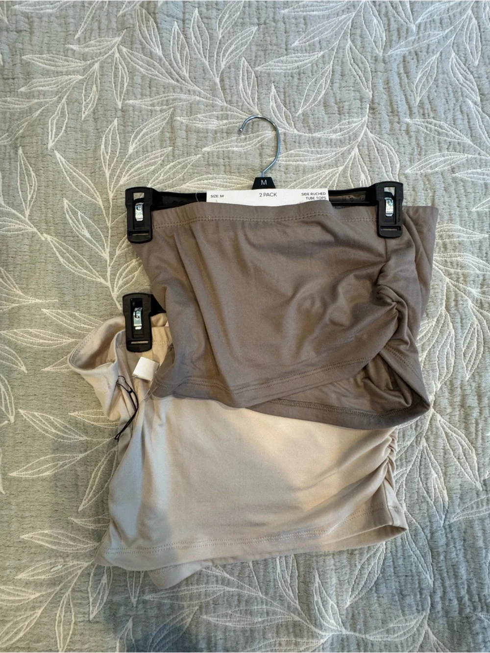 Better Together Women’s 2-Pack Seamless Bandeau - Taupe & Light Beige